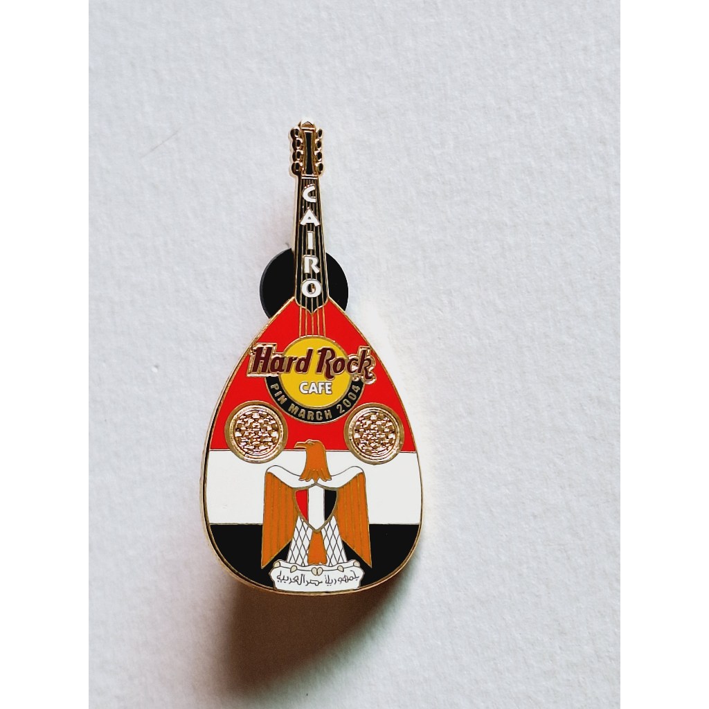 Pin / Broche - Hard Rock Cafe - Cairo - Pin March 2004 Oud Guitar
