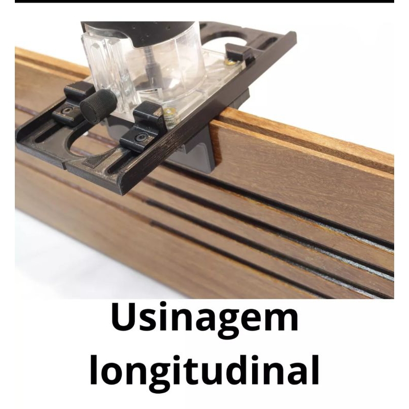 Jig  P/ Tupia Laminadora 2 Em 1 - universal serve em qualquer tupia laminadora