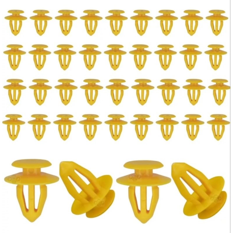 Grampo Revestimento Porta Fiesta Ecosport Ka Kits 10 20 30 40 50 100 em Oferta na Shopee