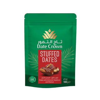 Tâmara Recheada Date Crown 100G