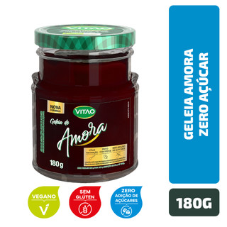 Geleia Amora Zero Açúcar Vitao 180G em Oferta na Shopee
