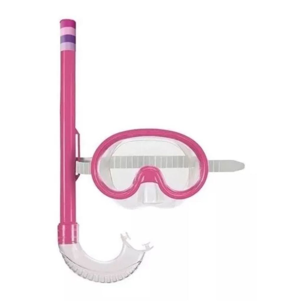 Kit Óculos De Mergulho e Snorkel Infantil Praia Piscina Mor em Oferta na Shopee