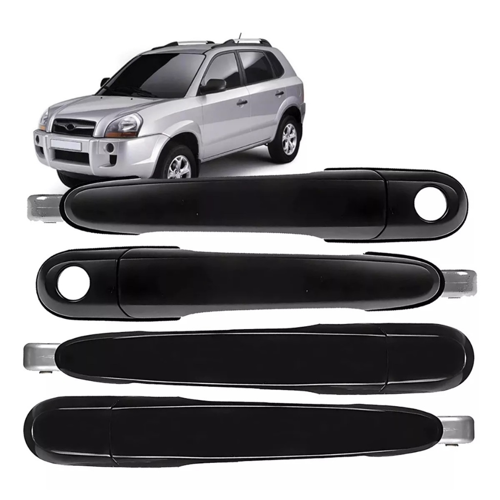 Kit 4 Maçaneta Externa Porta Tucson 2005 A 2016 em Oferta na Shopee