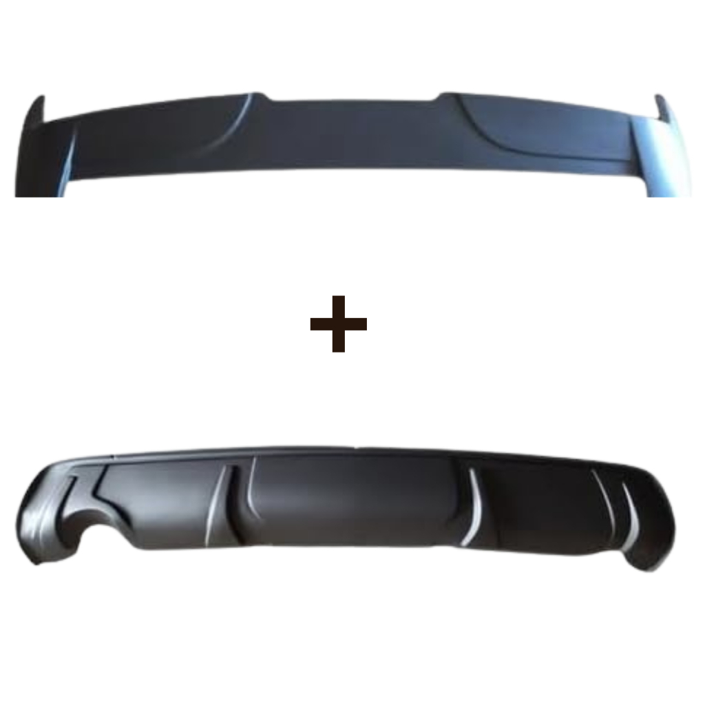 Aerofólio s/Led + Spoiler Traseiro Celta 2007 Á 2016 - Kit 2 Peças -  Design Arrojado!