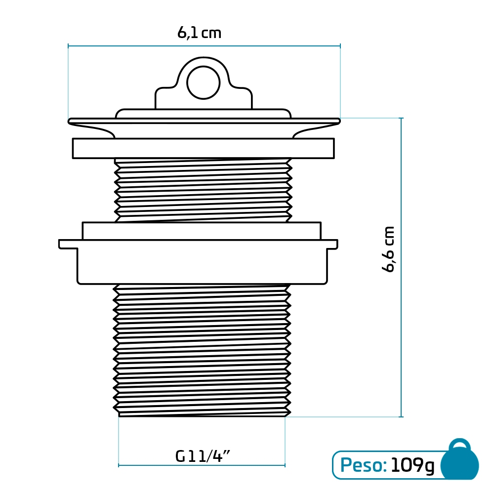Detalhes do Válvula Padrão 1 1/4  Ralo Para Cuba Pia Banheiro Metal Cromada Classic Beltempo