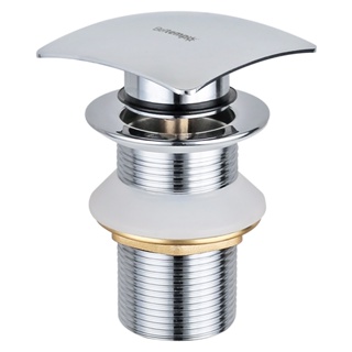 Válvula Click 1 1/4 Quadrada Ralo Para Cuba Pia Banheiro Aço Inox/latão Cromada Prestige Beltempo em Oferta na Shopee