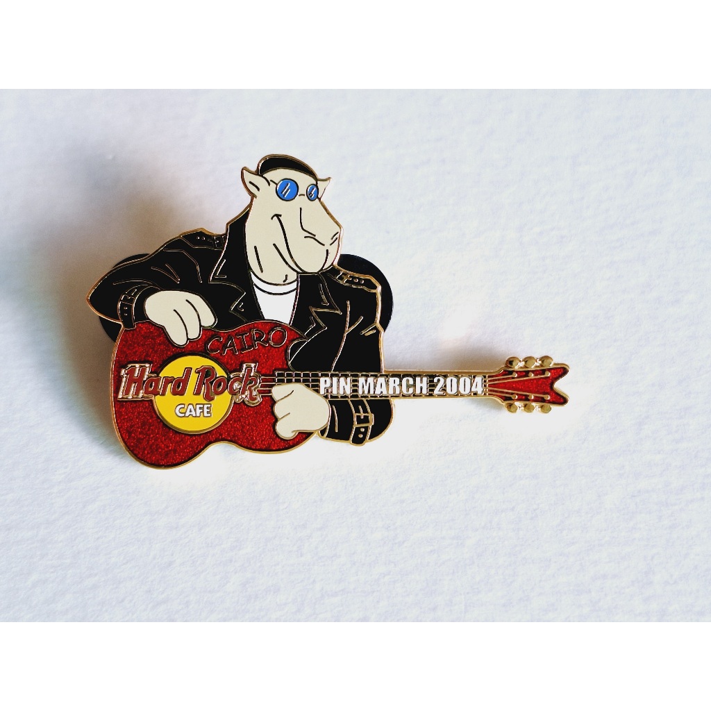 Pin / Broche - Hard Rock Cafe - Cairo - Pin March 2004 Camel Guitar