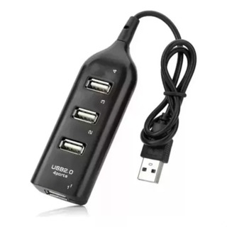 Regua Cabo Hub Usb 2.0 De 4 Portas Rápidas em Oferta na Shopee