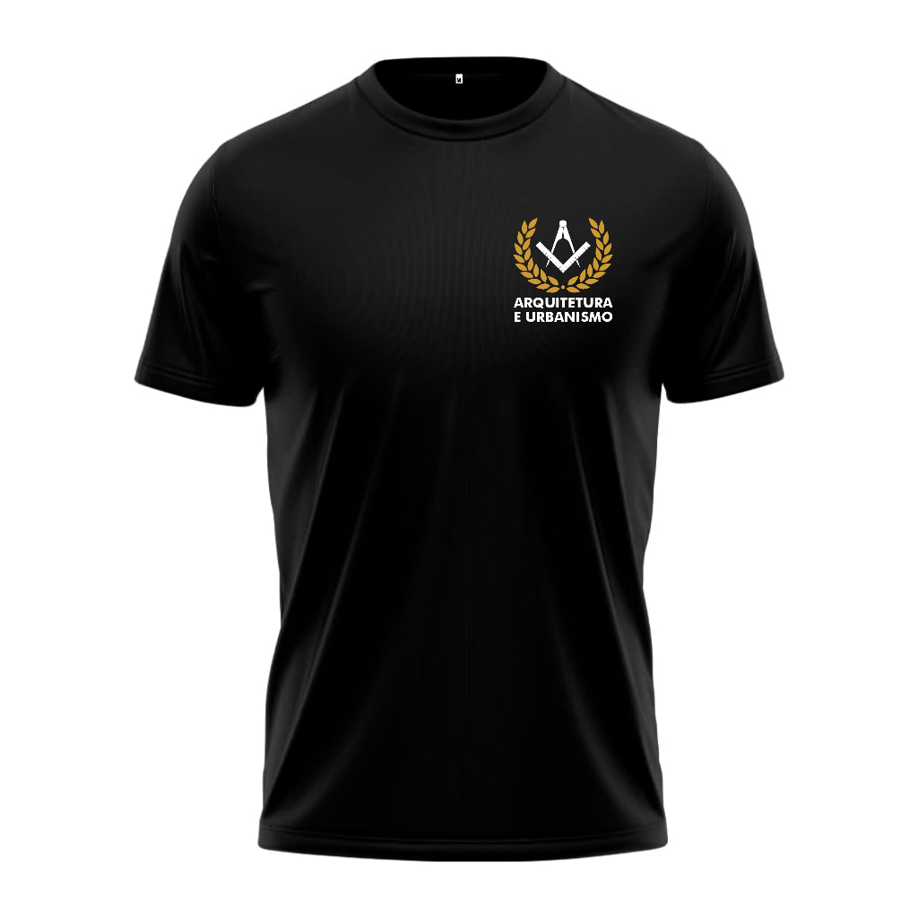 Camiseta Arquitetura e Urbanismo Bordado Arquiteto