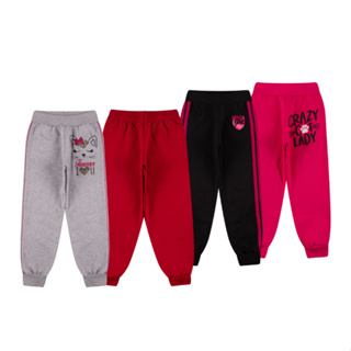 Kit Sortido Calça Moletom Estampada Feminina/Menina Infantil e Juvenil do 1 ao 14 Inverno em Oferta na Shopee