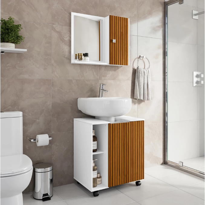 Móveis para Banheiro Completo: Onde Comprar | BuscaProdutos