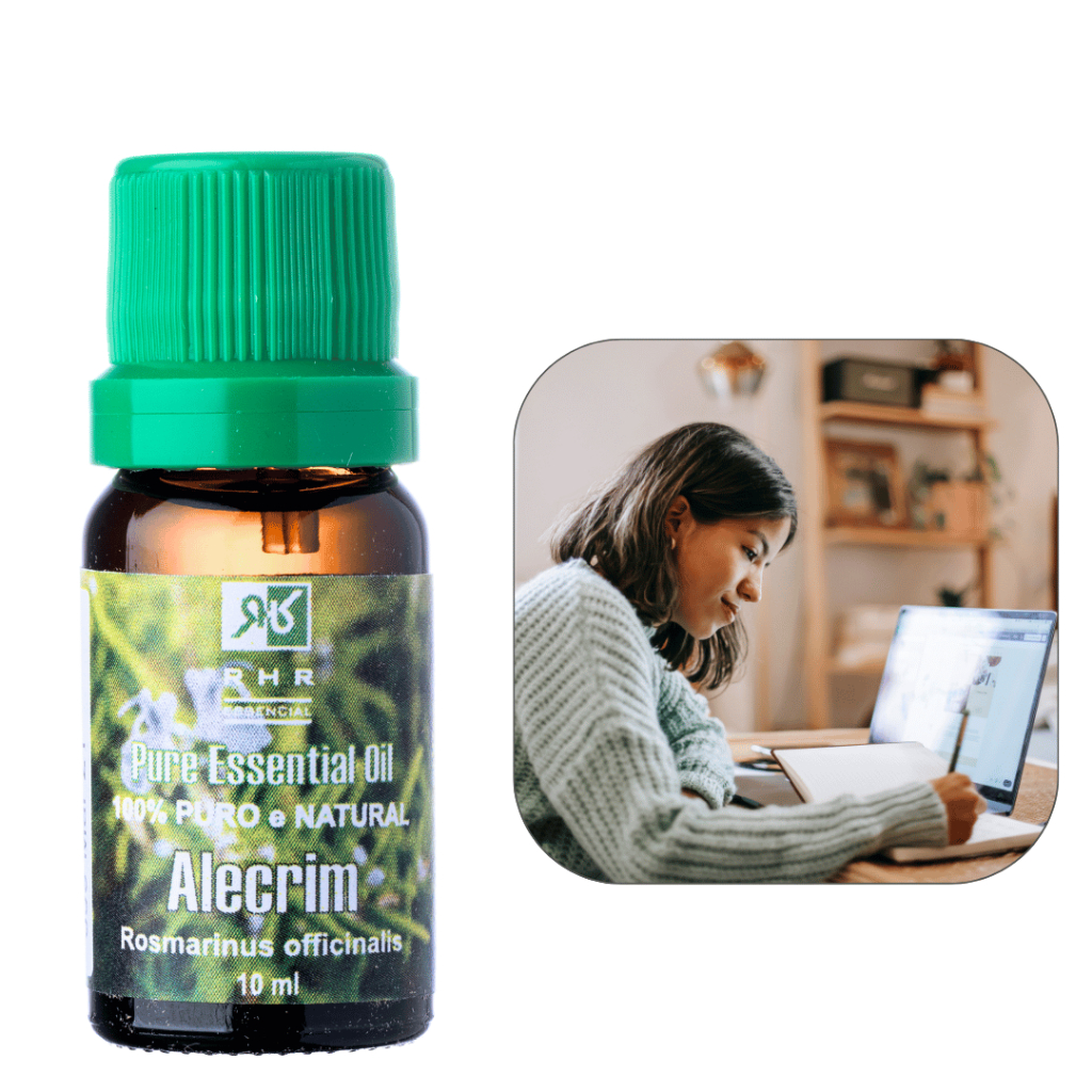 Remédio Natural para Concentração - Óleo Essencial de Alecrim 10ml