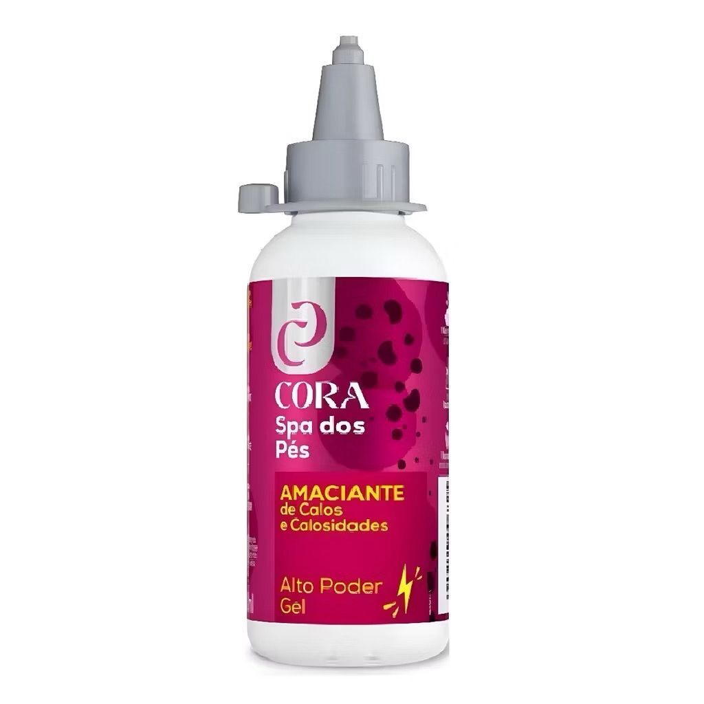 Amaciante de Calos Cora Alto Poder Gel 100ml em Oferta na Shopee