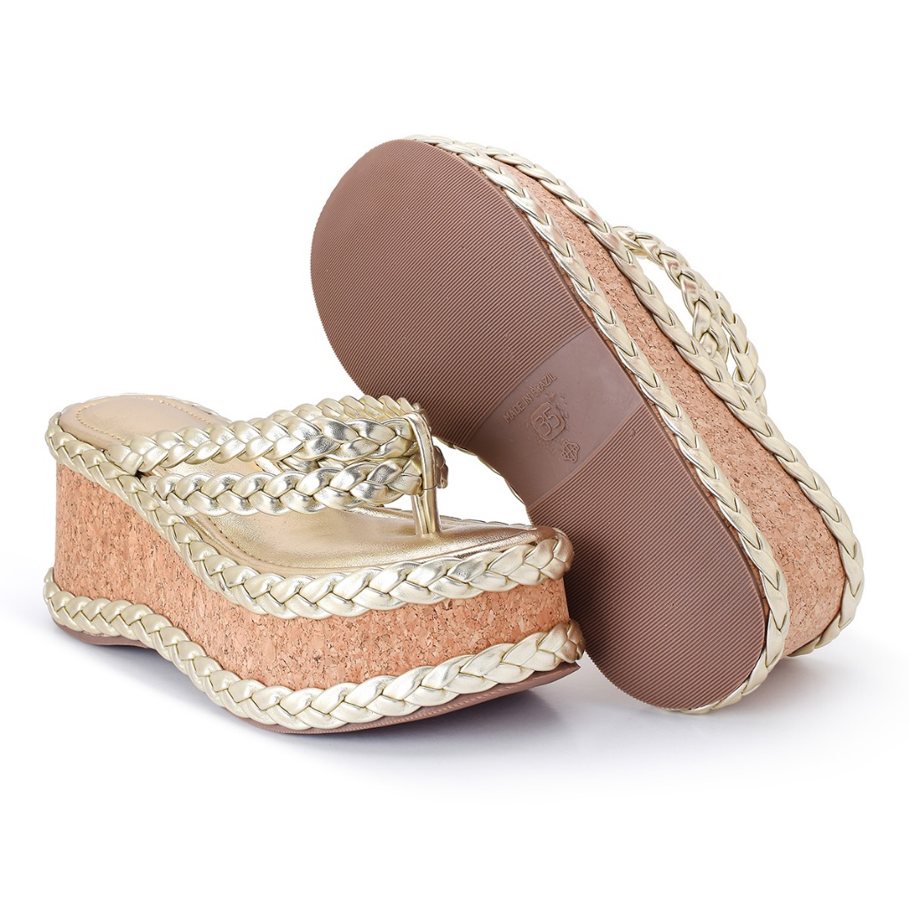 Tamanco Feminino Ultra Leve Conforto Mulheres Macio Anabela Casual Moda Feminina Lançamento Leve