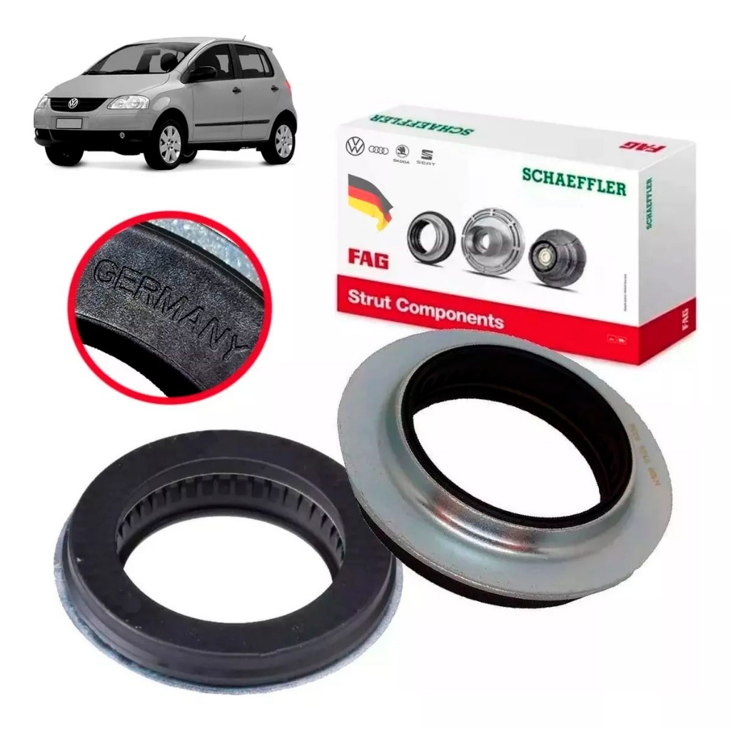 Par Rolamentos Batente Dianteiro Vw Polo Fox Todos Original