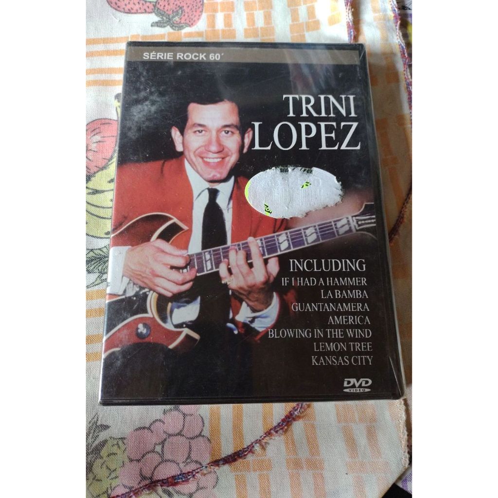 Trini Lopez - If i Had a Hammer Dvd Lacrado Série Rock 60s