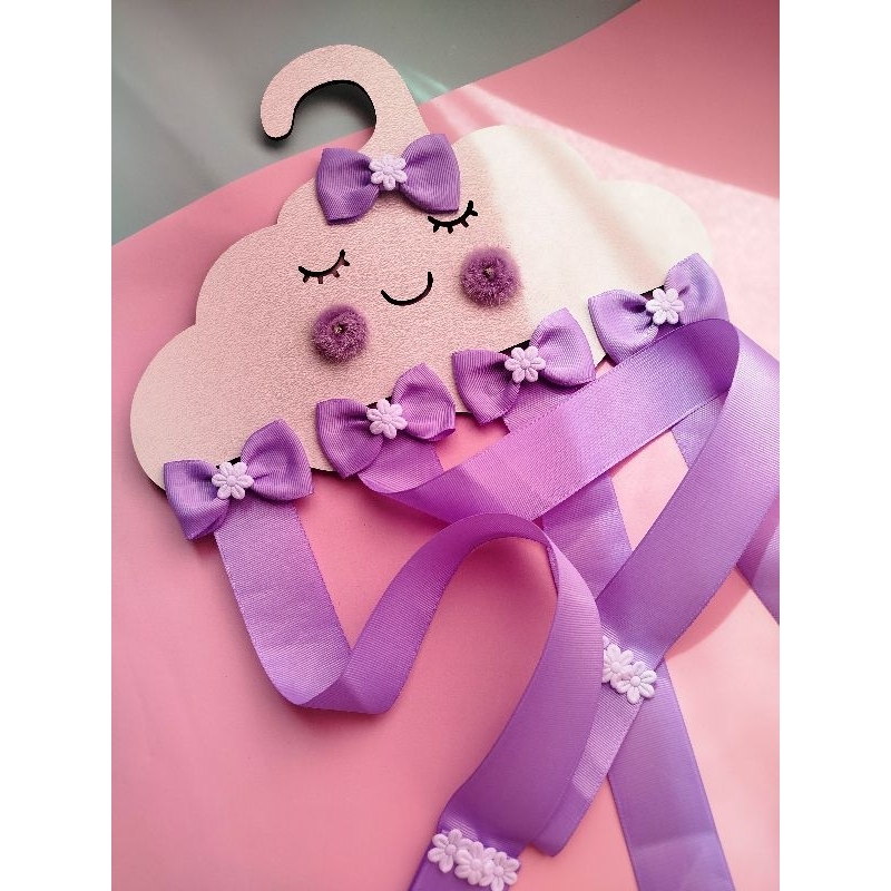 ORGANIZADOR PARA LAÇOS - Porta Laços e Tiaras infantil - Cabide para laços