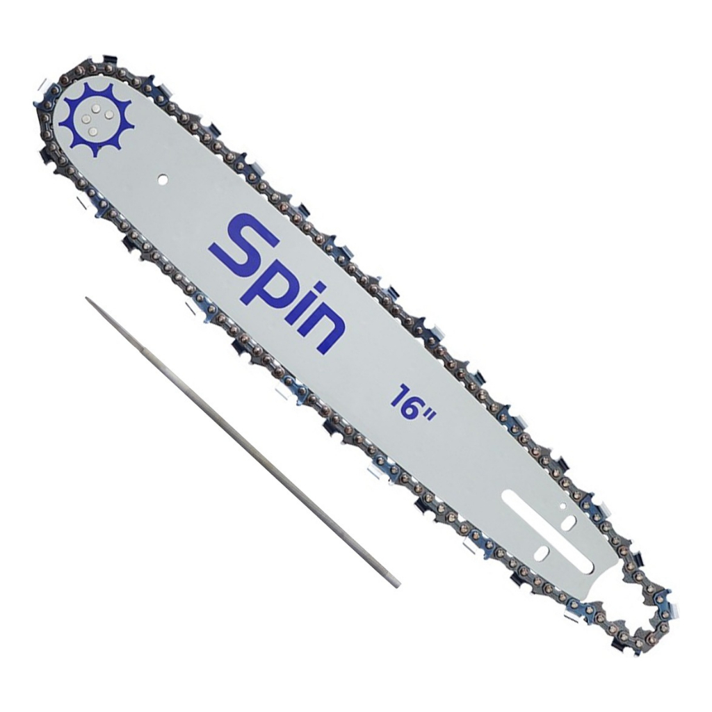 Kit Sabre 16 Polegadas + Corrente 28 Dentes 3/8 1,5mm + Lima em Oferta na Shopee