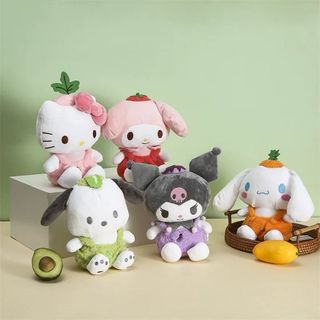 Brinquedo Pelúcia 25cm Kuromi Com Música , Varios pelúcia Com Música , Bloomys1