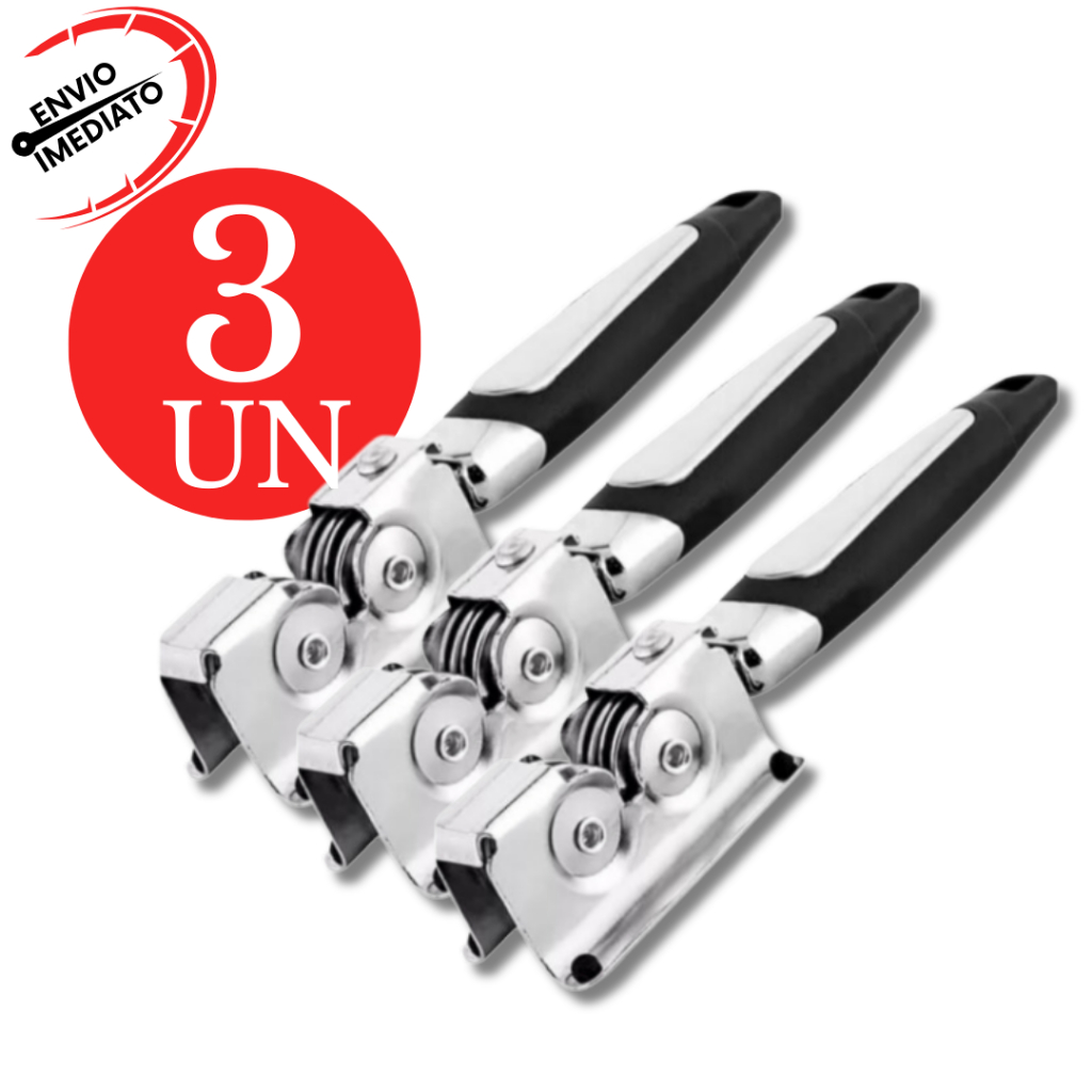 Kit 3 Amolador Profissional de Facas Tesoura Canivete Alicate 100% Aço Inox