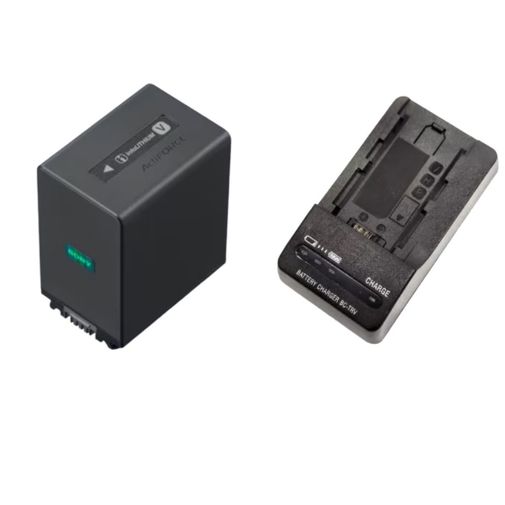 KIT Bateria Sony FV 100a  + Carregador FV 100 com cabo