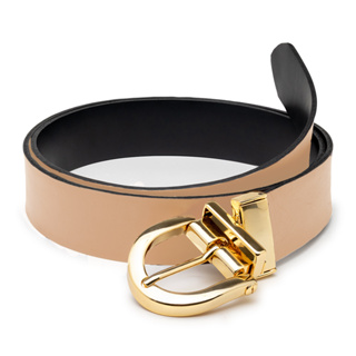 Cinto Feminino Casual Dupla Face 100% Couro Legítimo 2 Em 1 em Oferta na Shopee