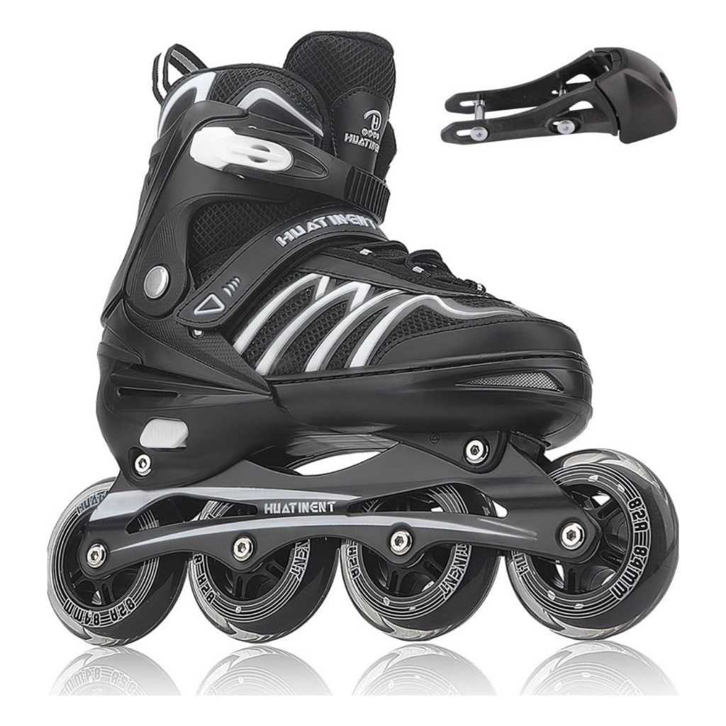 Patins Inline Adulto / Infantil Abec7 Semi Pró Tam 33 até 43 em Oferta na Shopee