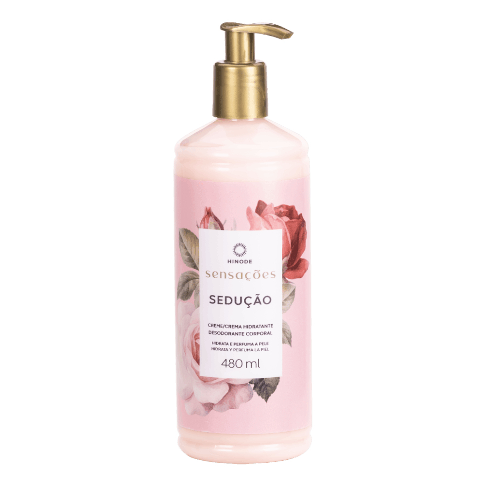 Hidratante Desodorante Corporal Sensações Sedução 480mL Hinode Original