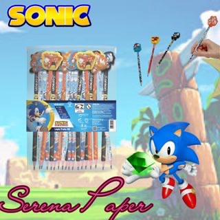 45 LÁPIS GRAFITE HB COM BORRACHA SONIC / SEGA / LEO&LEO / KAWAII / MATERIAL ESCOLAR em Oferta na Shopee