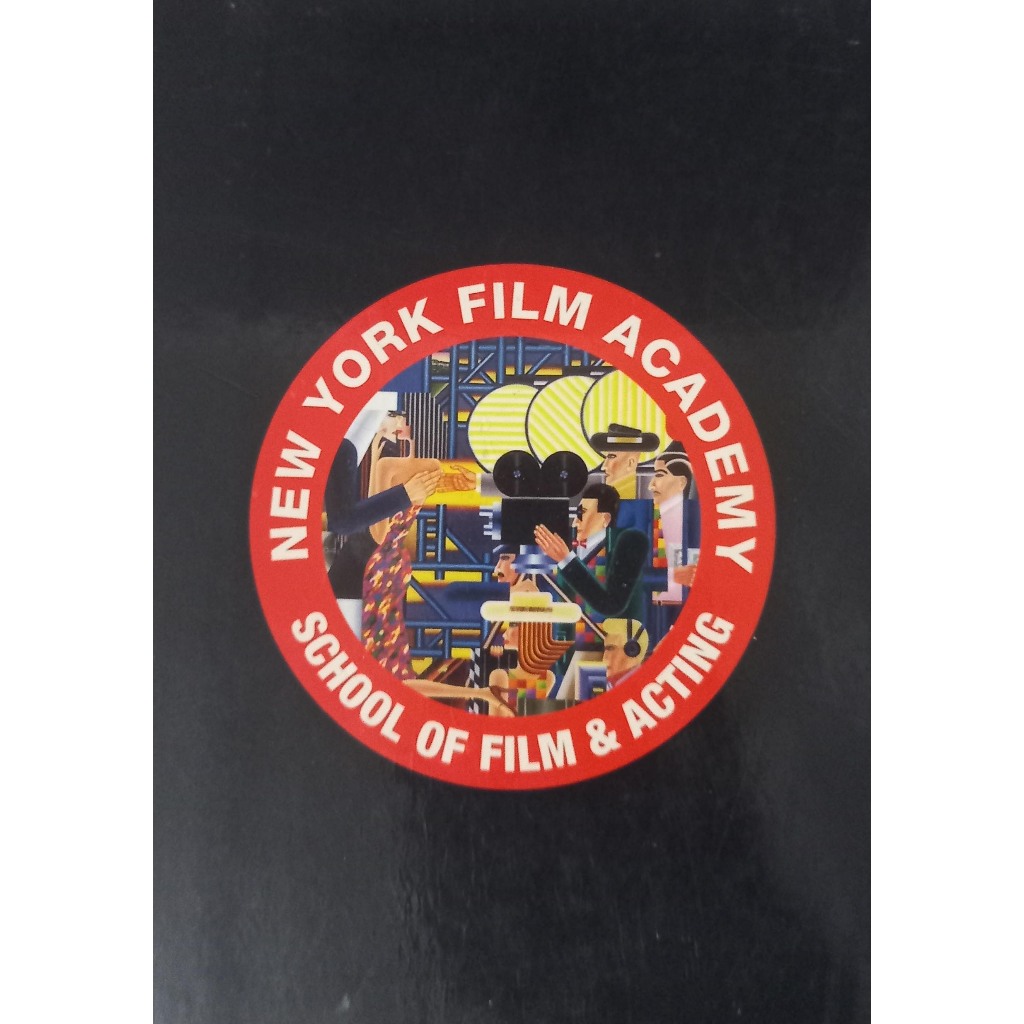 Livro New York Film Academy - School of Film & Acting - Design Filmes atuação Ator - Importado