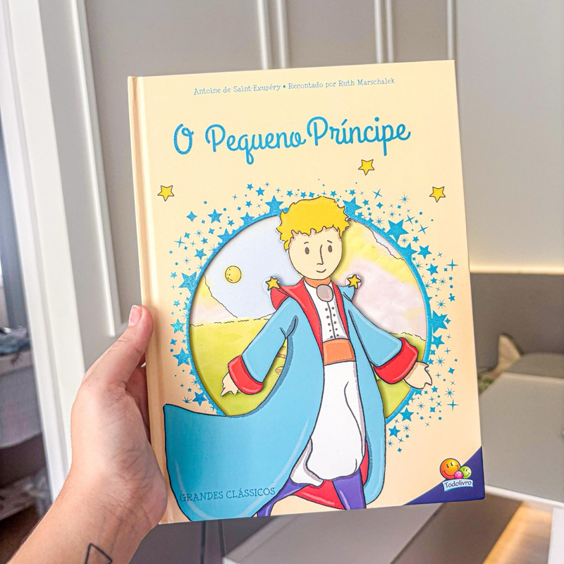 Grandes Clássicos: Pequeno Princípe capa dura ilustrado