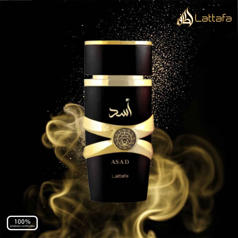 Perfume Árabe Asad Lattafa Masculino 100ml EDP Eau de Parfume 100% Original
