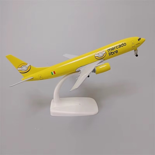 Miniatura de avião (metal) 21cm - Boeing 737 Mercado Libre