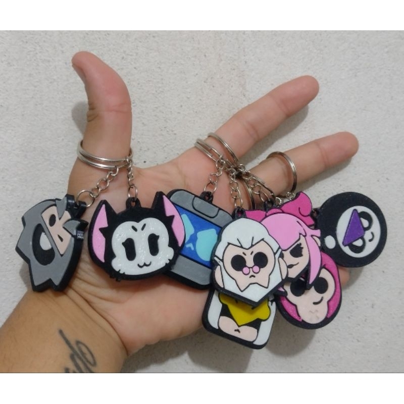 Chaveiro  Brawl Stars Personagens