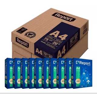 Papel Sulfite A4 Suzano Report Premium Com 10/05 Resmas 500 Total 5000/2500 Folhas, Qualidade Suzano em Oferta na Shopee