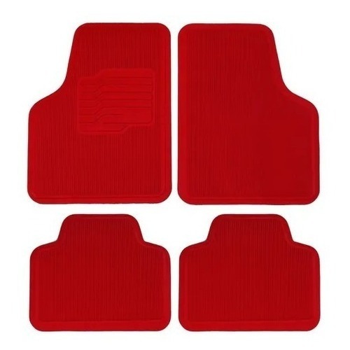 Jogo Tapete borracha para Carpete Automotivo 4 Peças Carro cores vermelho azul rosa em Oferta na Shopee