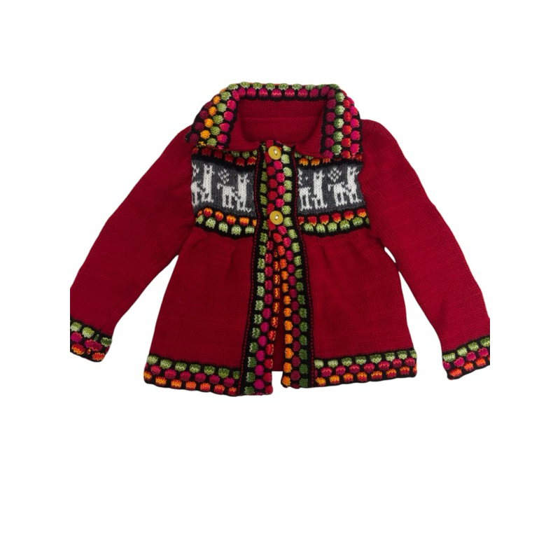 agasalho Blusa De Lã Peruana Lã - Exclusivo Importado Peru