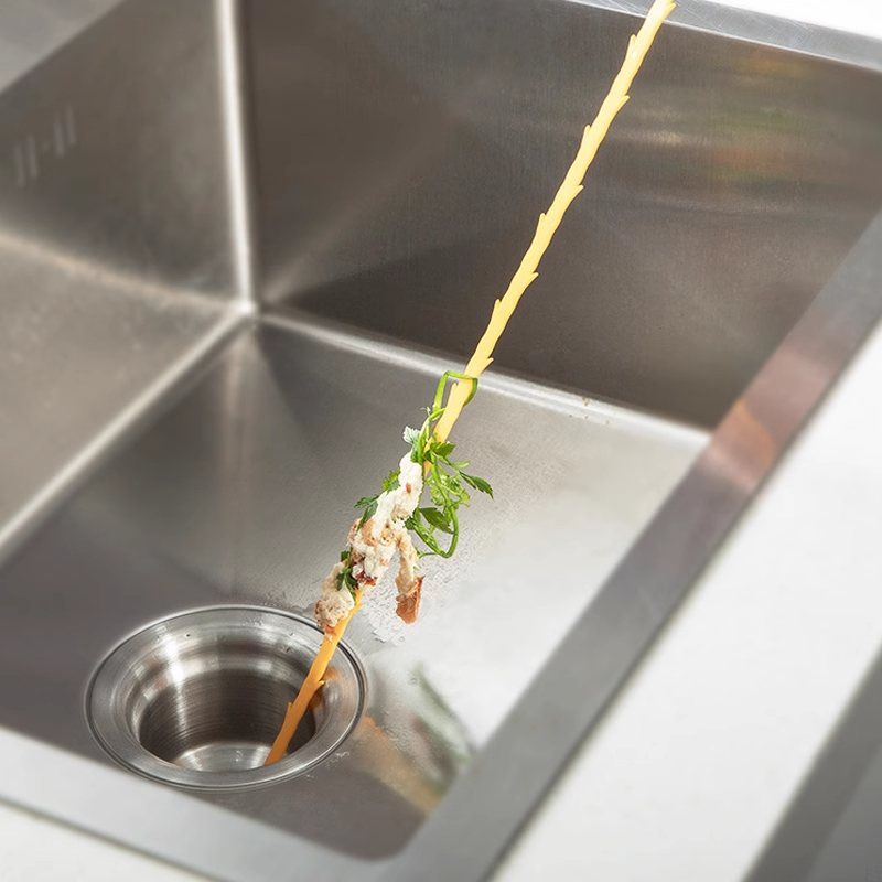 Desentupidor Coletor De Cabelos Para Pia Ralo Banheira Lavabo Plástico 51cm — imagem 2 de 2