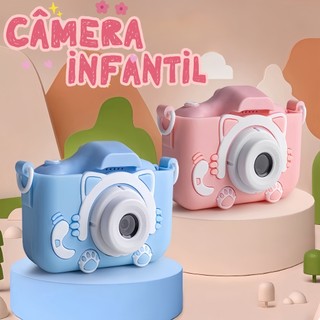 Câmera Digital Infantil Mickey / Câmera para Meninas - Brinquedo Criativo e Presente Ideal
