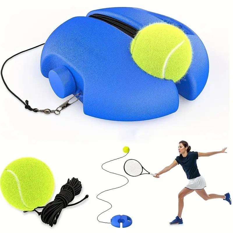 Ferramento de Treino de Tênis / Rebote de Bola de Tênis para Esporte/Exercício / Ferramenta Prática p/ Treino Esportivo em Oferta na Shopee