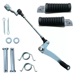 Kit De Pedaleira + Pedal De Cambio Yamaha Ys 250 Fazer 2006 Até 2017