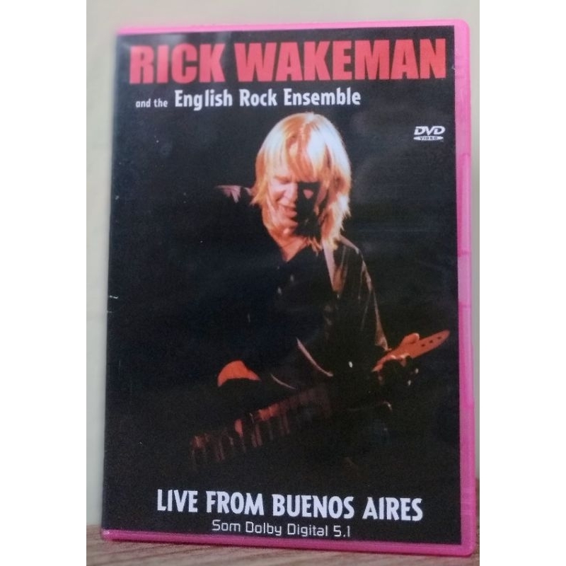 Dvd Rick Wakeman  Live from Buenos Aires.