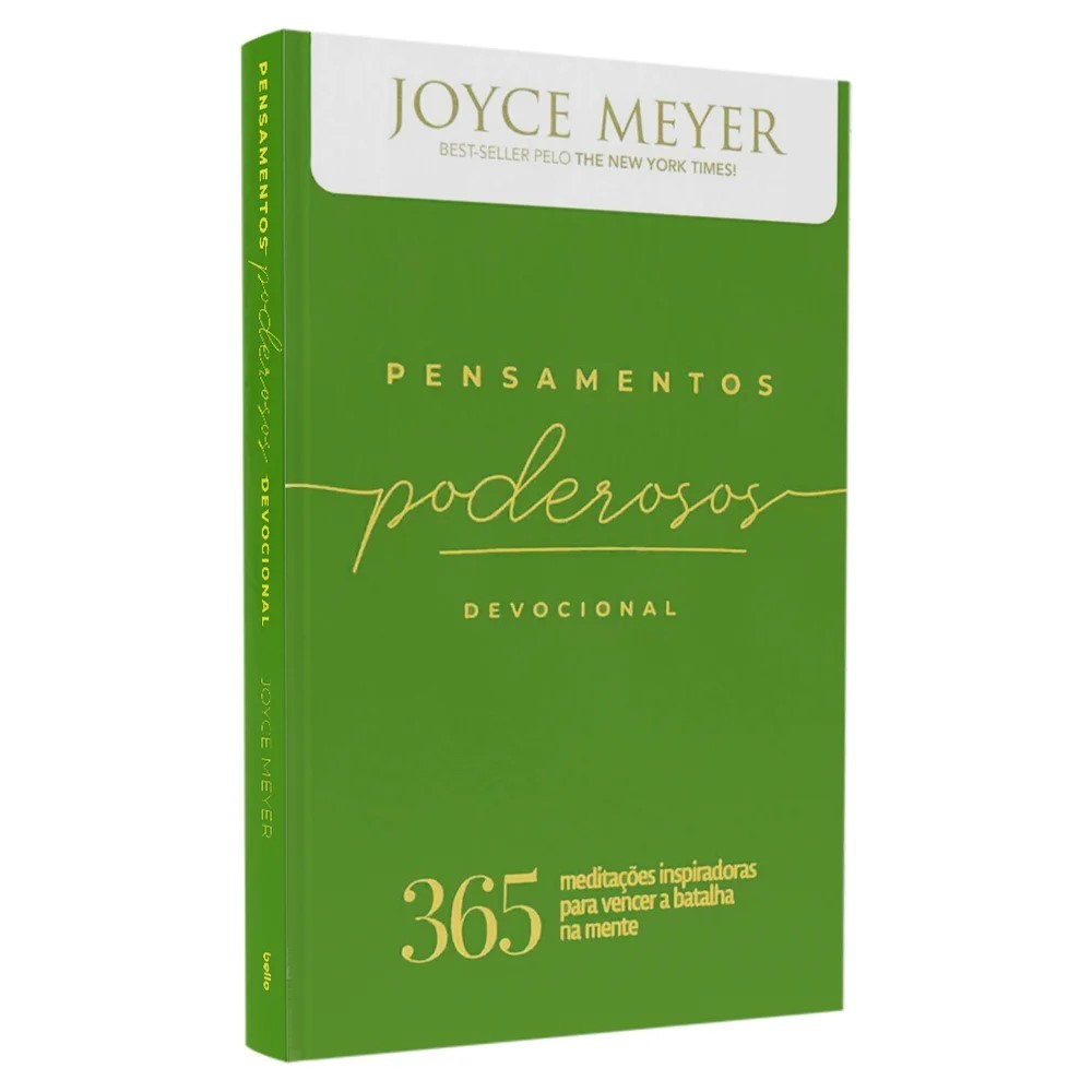Devocional Pensamentos Poderosos | Joyce Meyer em Oferta na Shopee