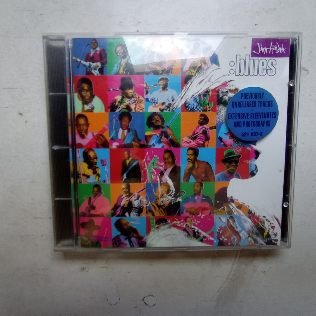 CD Jimi Hendrix - Blues - 1994 - Importado