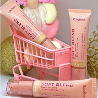 Base liquida Soft Blend Acabamento Matte - Ruby Rose HB-M301 em Oferta na Shopee