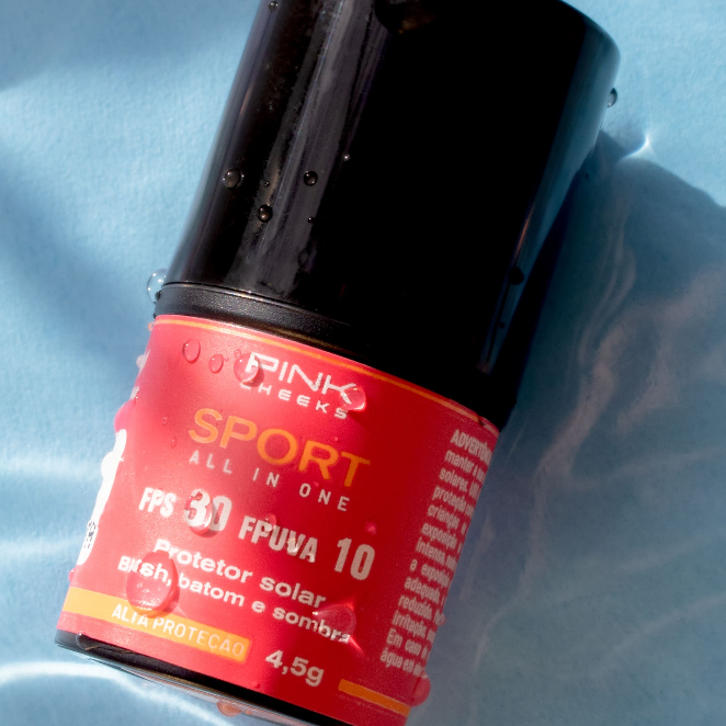 Blush  All in One FPS30 FPUVA10 4,5g - Soft Peach PINK CHEEKS em Oferta na Shopee