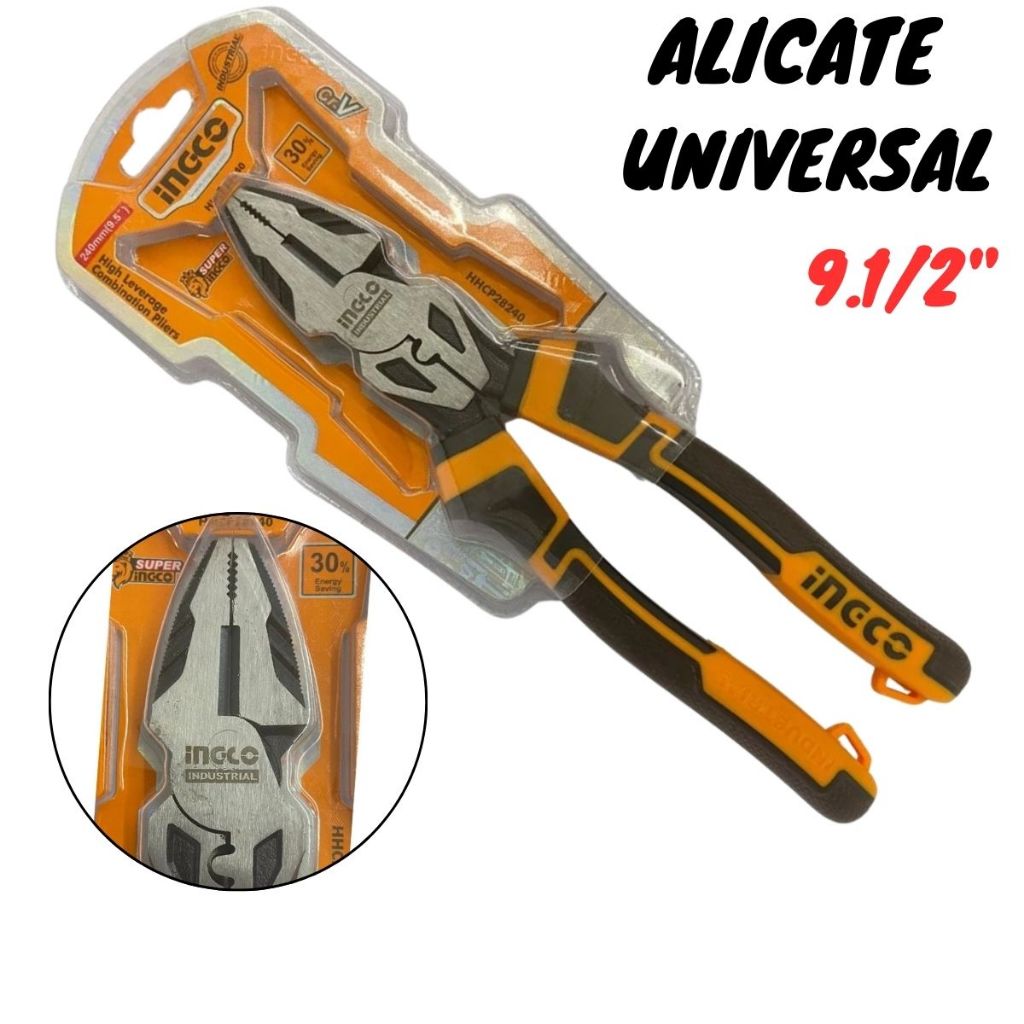 Alicate Universal Alta Performace 9.1/2" (HHCP28240) INGCO