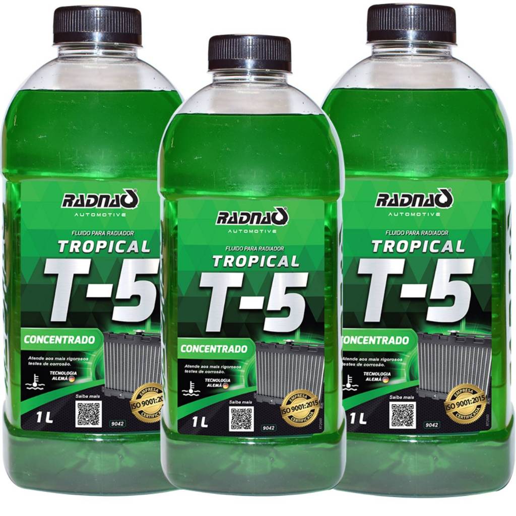 Kit Com Três Aditivos Verde