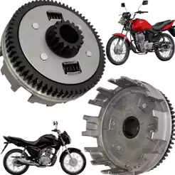 Campana De Embreagem Cg125 Ks Es 2009 A 2018 Titan 150 Ks 09