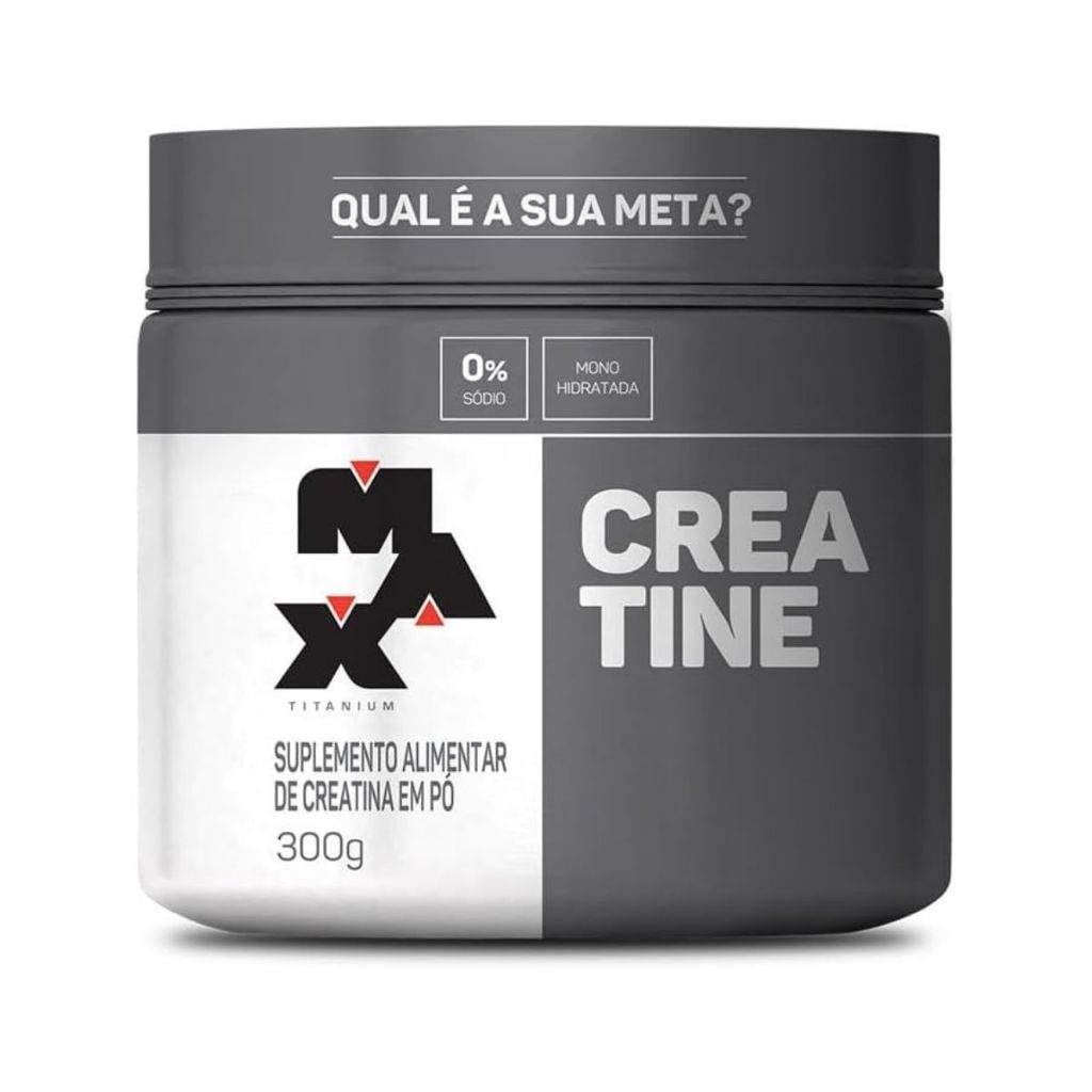 Creatine Pote Max Titanium 300g em Oferta na Shopee